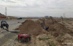 آب ۹ روستای شهر درگز وصل شد