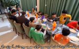 ضیافت افطاری اعضای گروه سرود آوای مهر