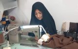 بانوی درگزی برای مددجویان کمیته امداد شغل می‌آفریند