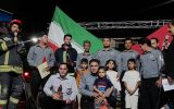 نمایش اقتدار آتش‌نشانان قهرمان درگزی