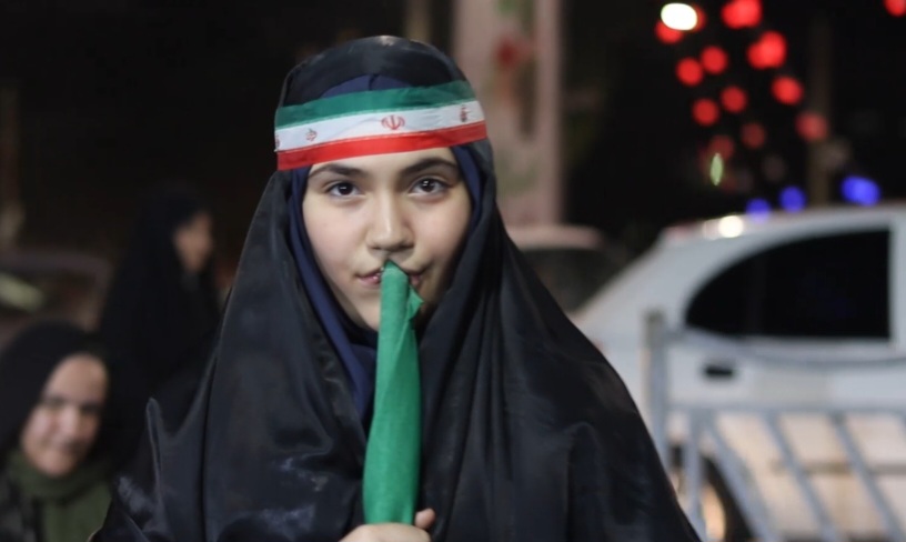 حضور دانش آموران دختر درگز در اجتماعات شبانه